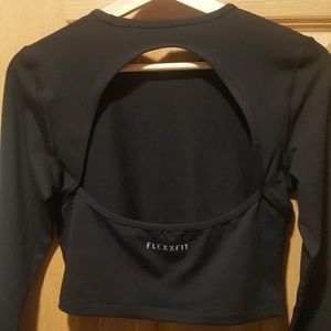 Flexxfit Long Sleeve Crop Top